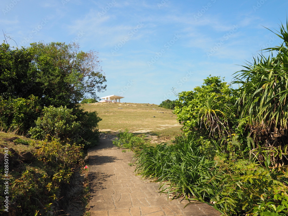 Grass Island is one of the scenic remote island in Hong Kong.