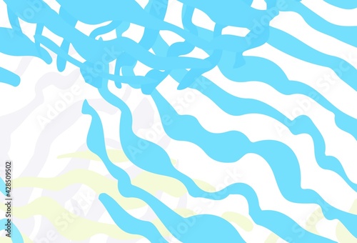 Light Blue, Green vector layout with wry lines.