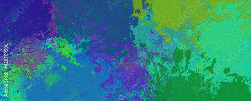 abstract colorful sponge paint background bg wallpaper art with splashes 
