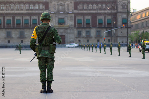 soldiers in uniform