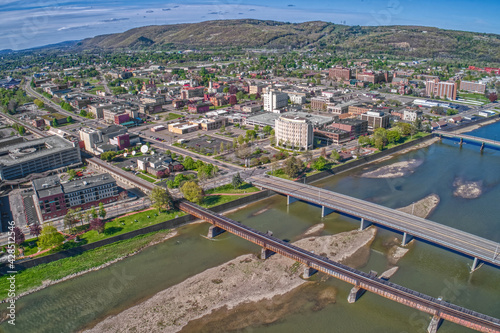 Elmira is a Town in Upstate New York on the Chemung River