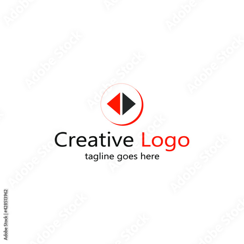 two black and orange triangles inside a circle Free Download two black and orange triangles inside a circle - GFXLoad