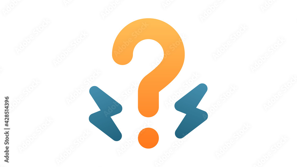 brainstorm question rethink single isolated icon with smooth style brainstorm question rethink single isolated icon with smooth style