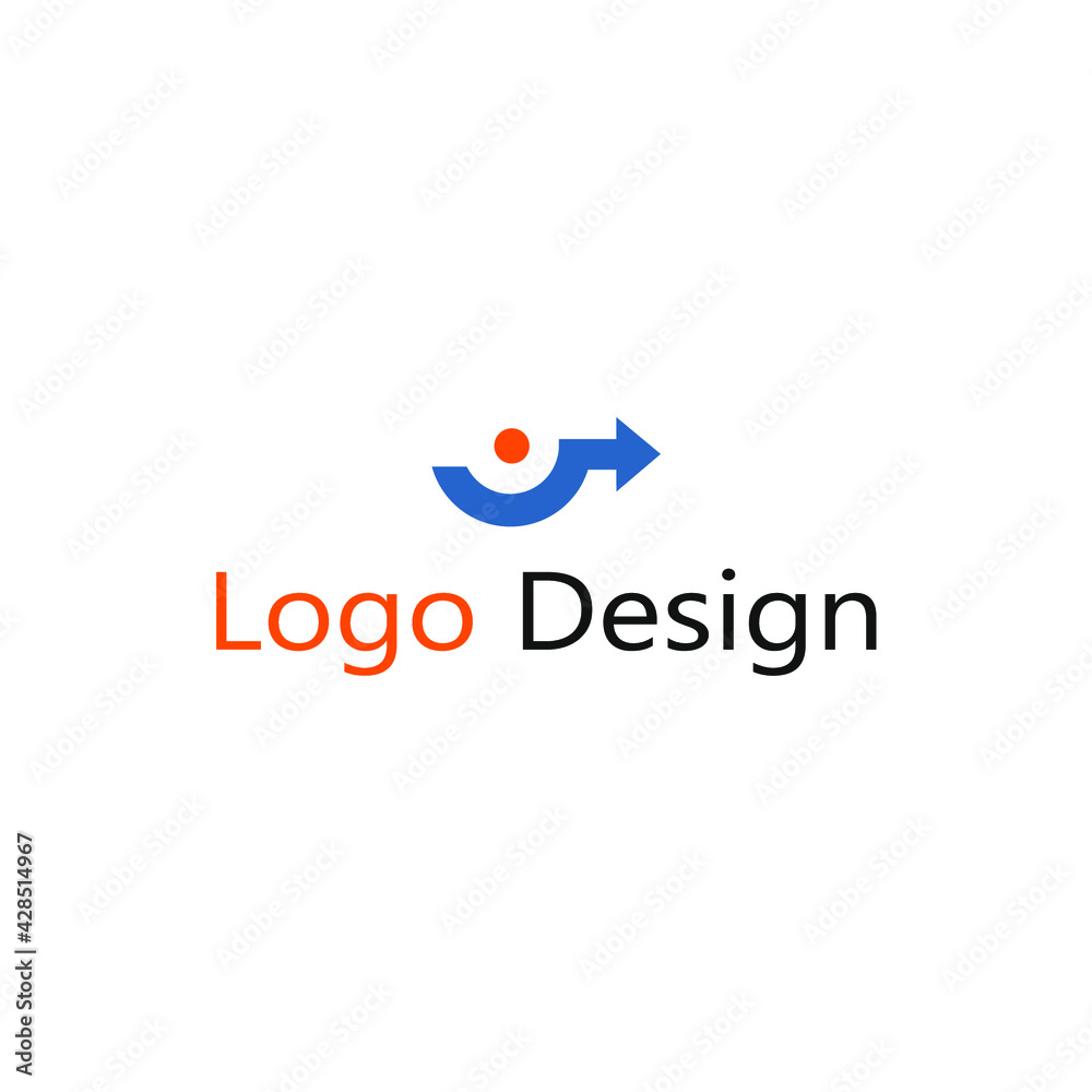 arrow logo image with a wavy body and a circle in the middle arrow logo image with a wavy body and a circle in the middle