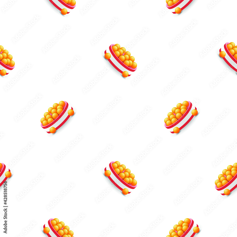 Seamless Pattern Abstract Elements Caviar Seafood Vector Design Style Background Illustration Seamless Pattern Abstract Elements Caviar Seafood Vector Design Style Background Illustration