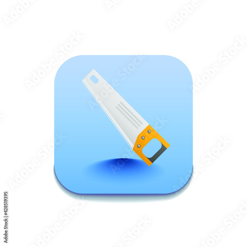 Saw Logo Vector Symbol Icon Design Style