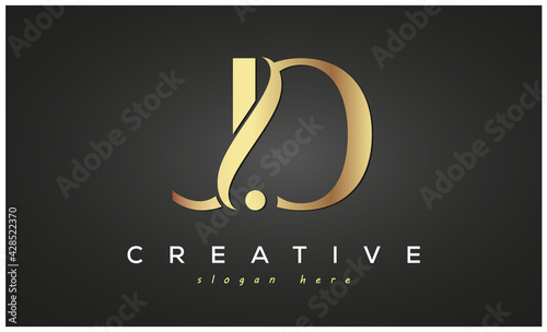 JO creative luxury logo design