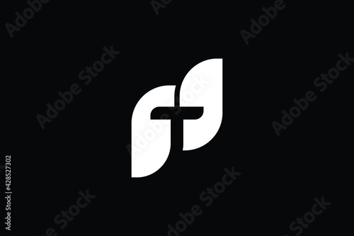 Creative Innovative Initial NT logo and TN logo. NT Letter Minimal luxury Monogram. TN Professional initial design. Premium Business typeface. Alphabet symbol and sign. 