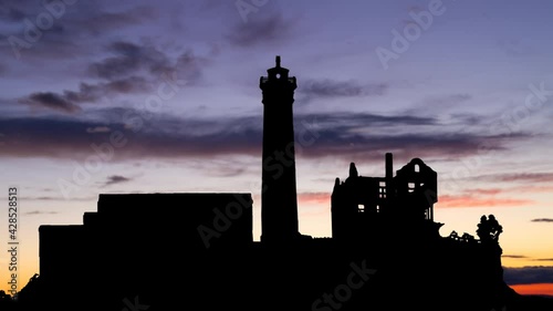 Alcatraz Island Prison at Twilight