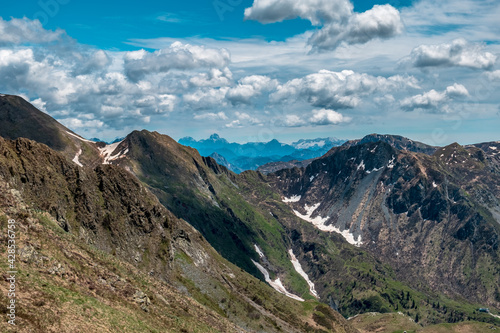 Spring day trekking in the beautiful Carnic Alps, Friuli-Venezia Giulia, Italy © zakaz86