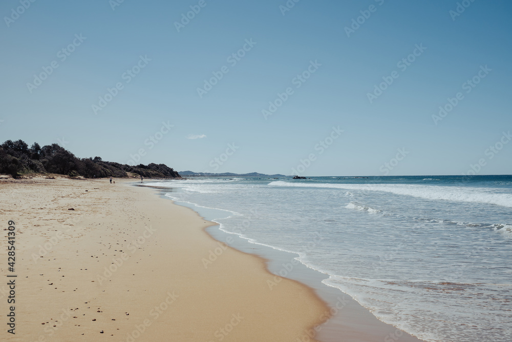 Fototapeta premium Lake Cathie beach on a sunny day