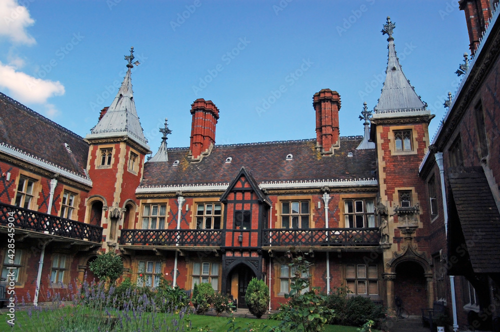 Obraz premium Medieval Almshouses, Bristol