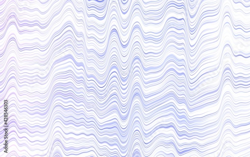 Light Pink, Blue vector pattern with lava shapes.
