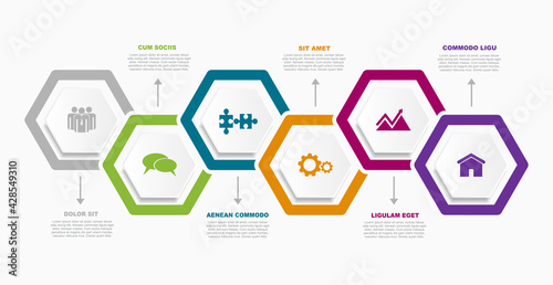 Infographic design template with place for your data. Vector illustration.