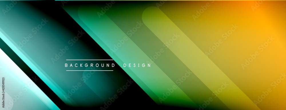 Dynamic lines abstract background. 3D shadow effects and fluid gradients. Modern overlapping forms Dynamic lines abstract background. 3D shadow effects and fluid gradients. Modern overlapping forms