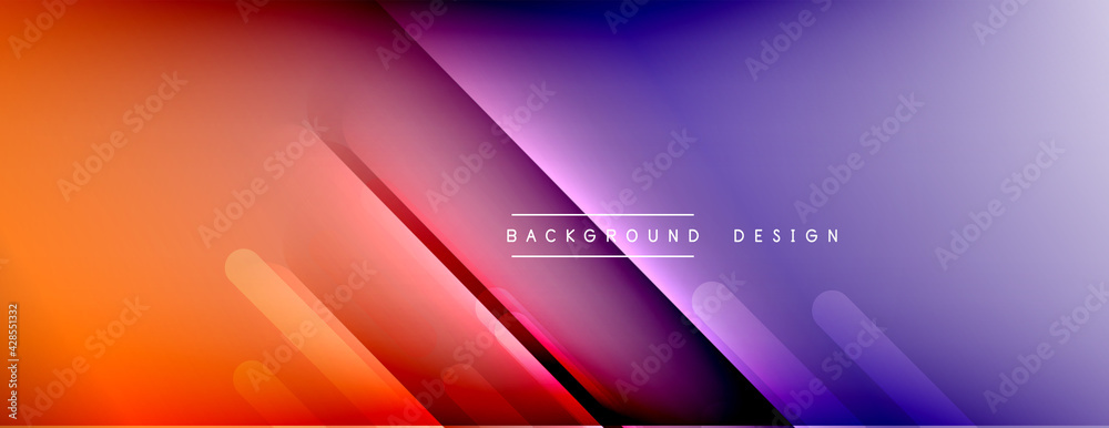 Dynamic lines abstract background. 3D shadow effects and fluid gradients. Modern overlapping forms Dynamic lines abstract background. 3D shadow effects and fluid gradients. Modern overlapping forms