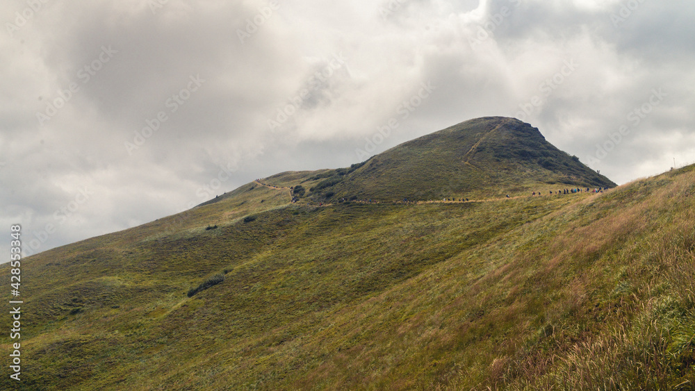 view of the mountains