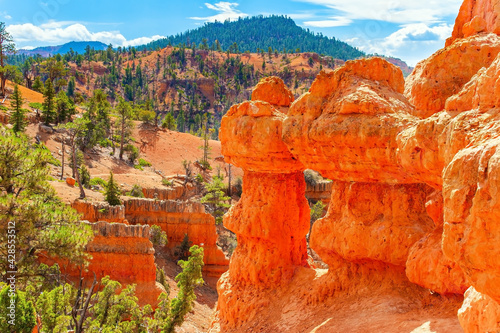 Red-brown canyons and outliers photo