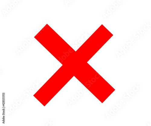 element. sign means no. prohibition sign. Red Cross. cross on a cross. on a transparent background.