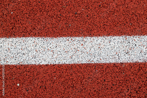 top view racing run way track perspective line view