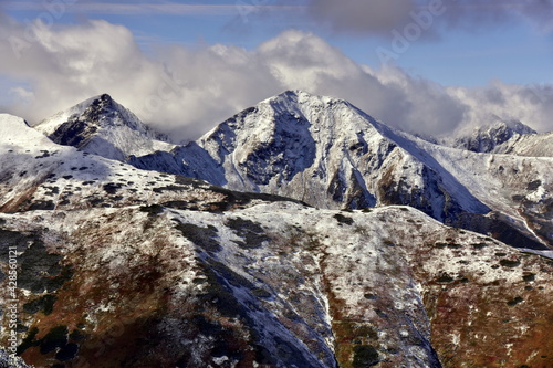 Wolowiec, Tatry Zachodnie, TPN, góry, Tatrzański Park Narodowy, Jesien w Tatrach