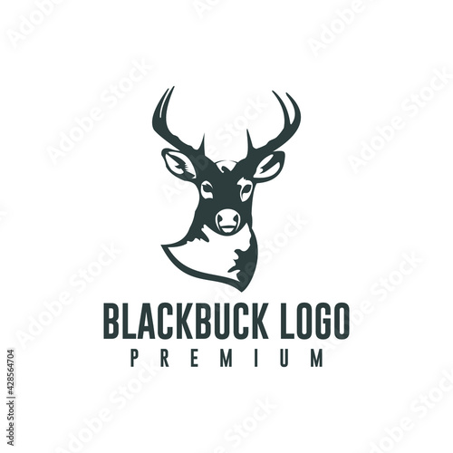 blackbuck design logo vector for business