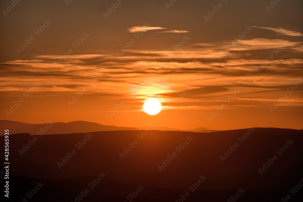 Scotland landscapes sunset