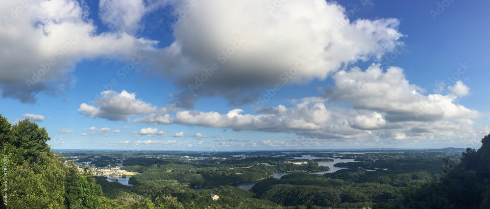 panorama of ilands
