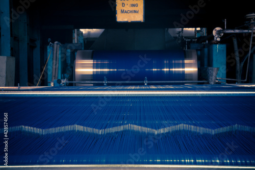 Denim Textile Industry – Rope Dyeing Machine