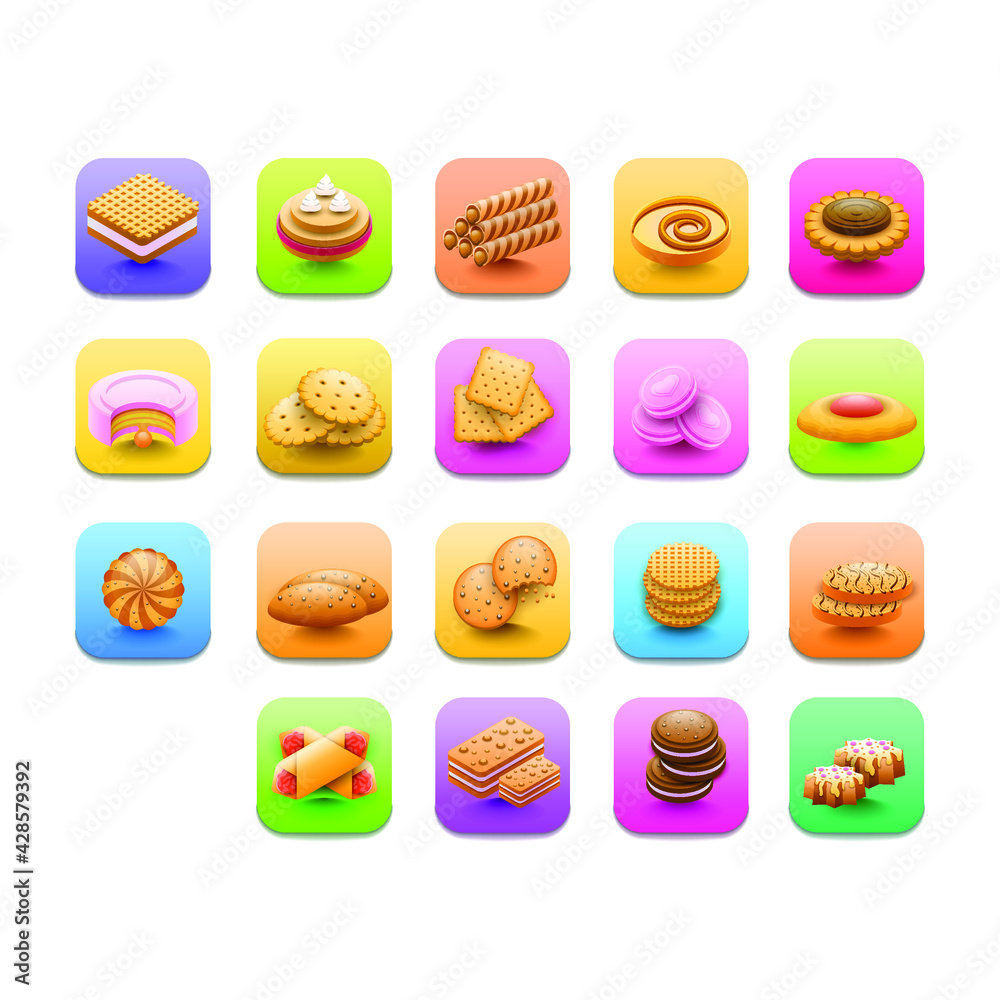 Set Abstract Collection Elements
Cookie Vector Design Style Background Illustration Set Abstract Collection Elements
Cookie Vector Design Style Background Illustration