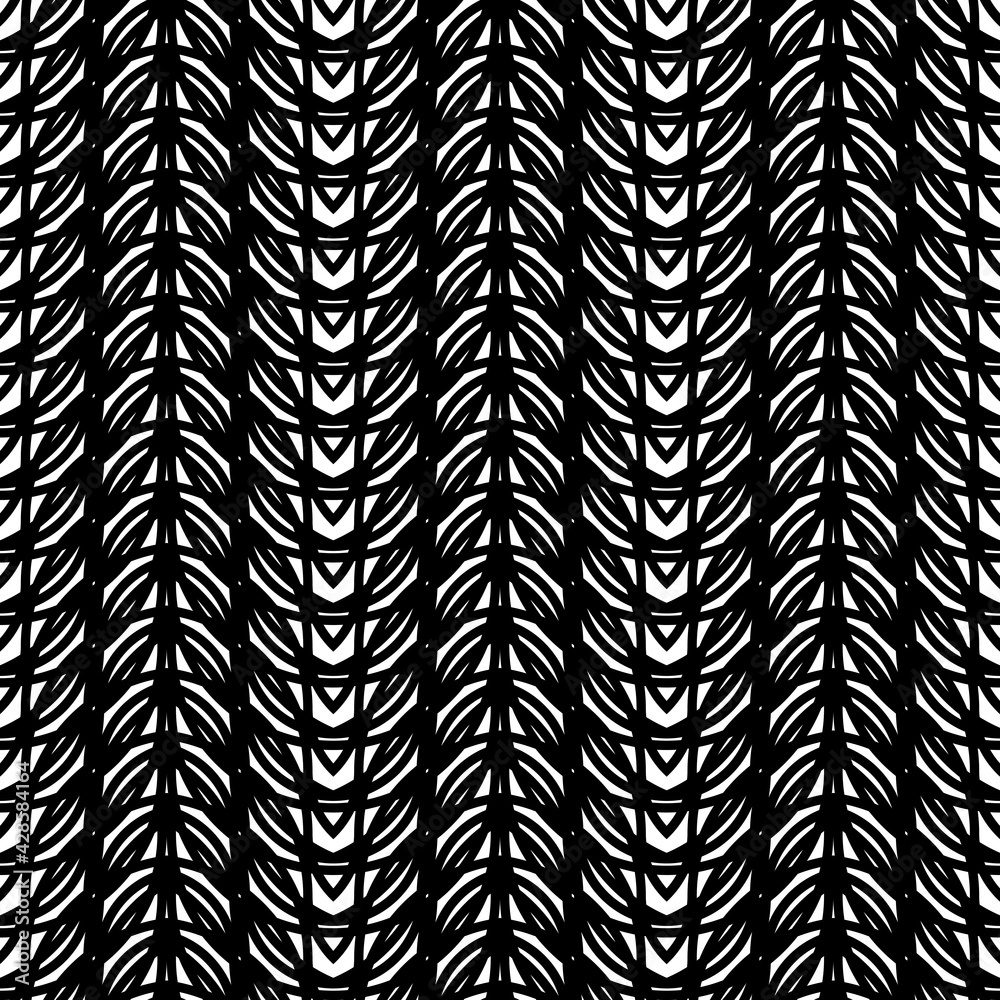 Design seamless monochrome grating pattern