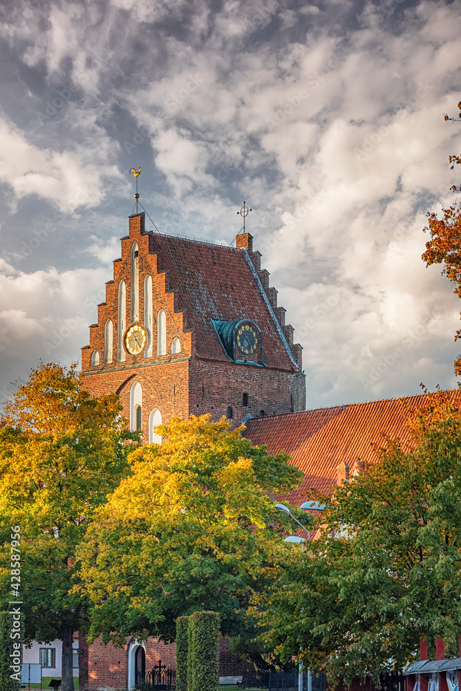 Naklejka premium Solvesborg Saint NicolaiChurch