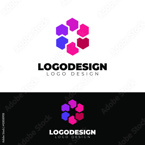 bussines logo design creative and modern logotype vector template