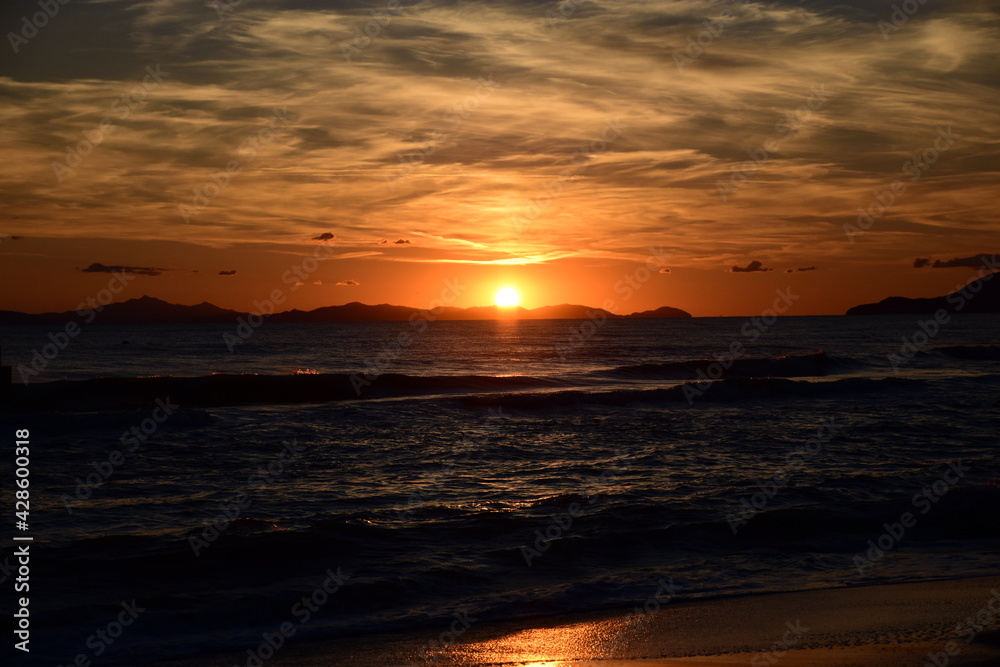 Tramonto in Toscana