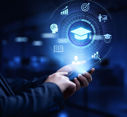 Education Distance E-learning Online Learning Personal development concept