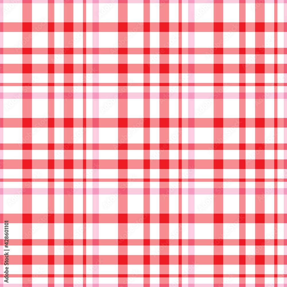 Plaid seamless pattern. Vector background of textile ornament. Flat fabric design. Plaid seamless pattern. Vector background of textile ornament. Flat fabric design.
