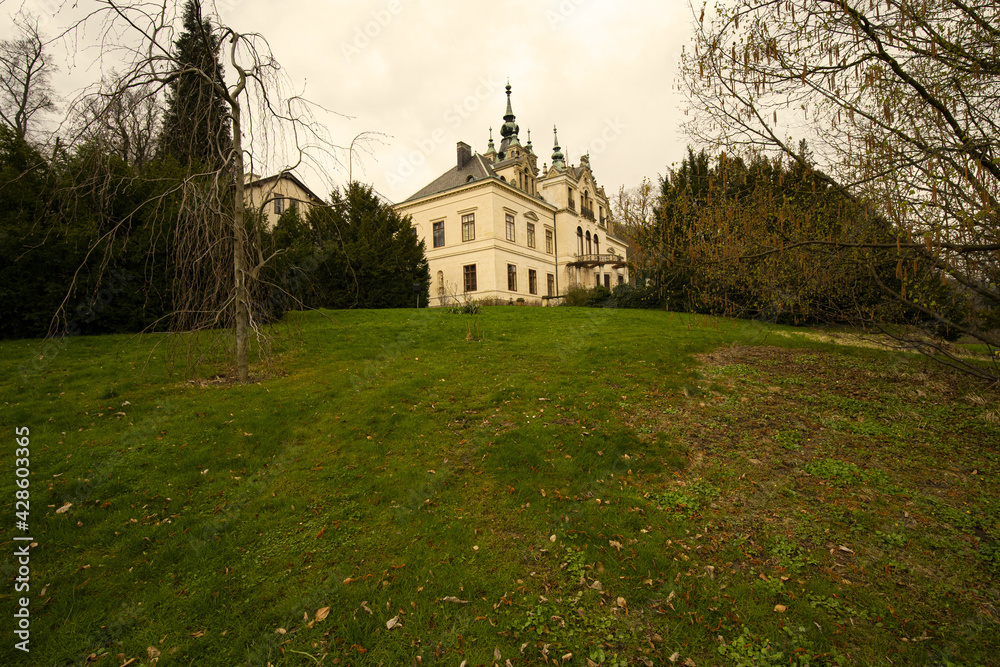 Naklejka premium Beautiful Březno chateau in the Ústí nad Labem region