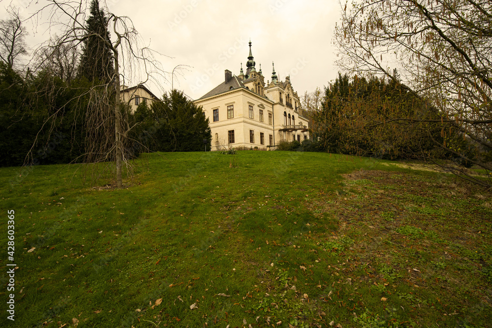 Beautiful Březno chateau in the Ústí nad Labem region