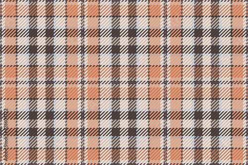 Fototapeta Seamless pattern of scottish tartan plaid. Repeatable background