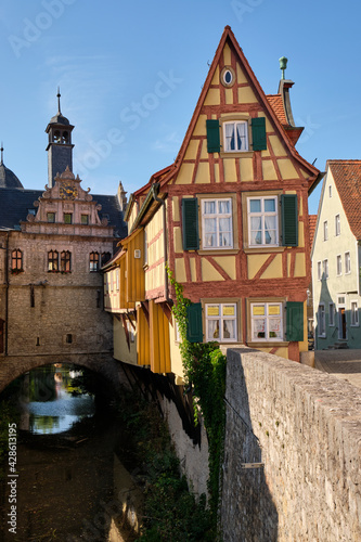 Das Malerwinkelhaus – heute Museum - in Marktbreit am Main, Landkreis Kitzingen, Unterfranken, Franken, Bayern, Deutschland photo