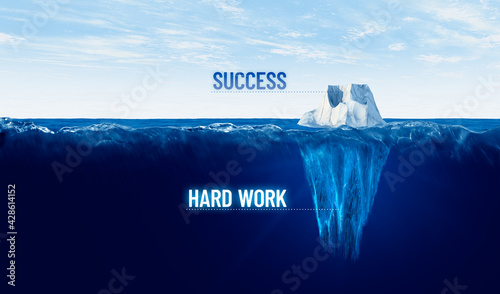 Hard work is hidden behind every success.
