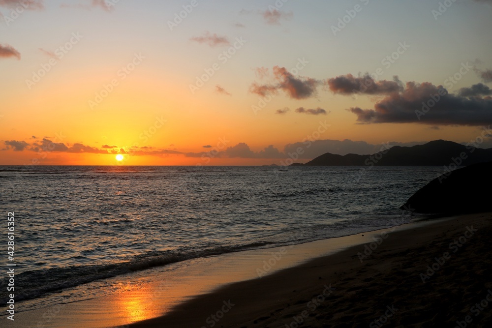 Scene from Seychelles