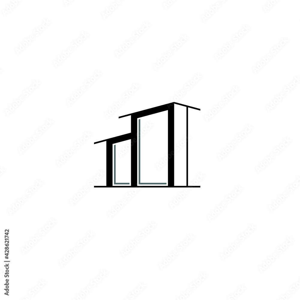 Building logo or icon design Building logo or icon design