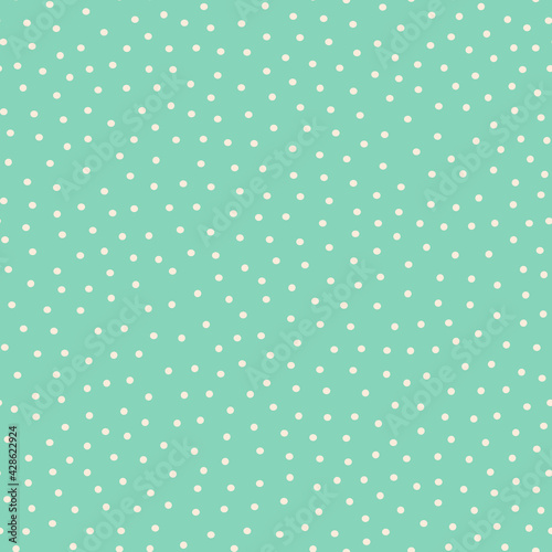 Oval spots. Polka dot fabric. An infinite number of pink pasteldots. Seamless blue pattern for textiles, paper, packaging, curtains, pillows, bedspreads, bed linen. Actual colors. 