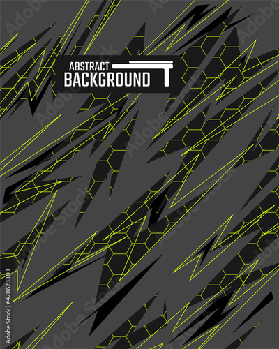 Abstract geometric backgrounds for sports and games. Abstract racing backgrounds for t-shirts, race car livery, car vinyl stickers, etc.