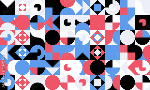 Simple geometric vector pat...