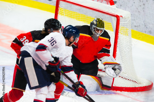 Photography Professional ice hockey players