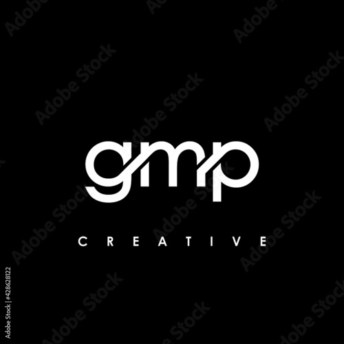 GMP Letter Initial Logo Design Template Vector Illustration