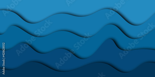 Abstract blue background with some shades