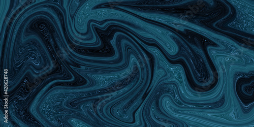 Abstract dark blue distorted background 